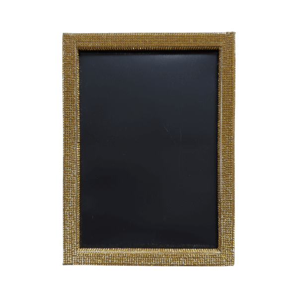 Ramka glamour złota mała