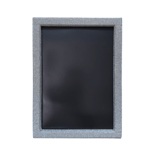 Ramka glamour srebrna mała